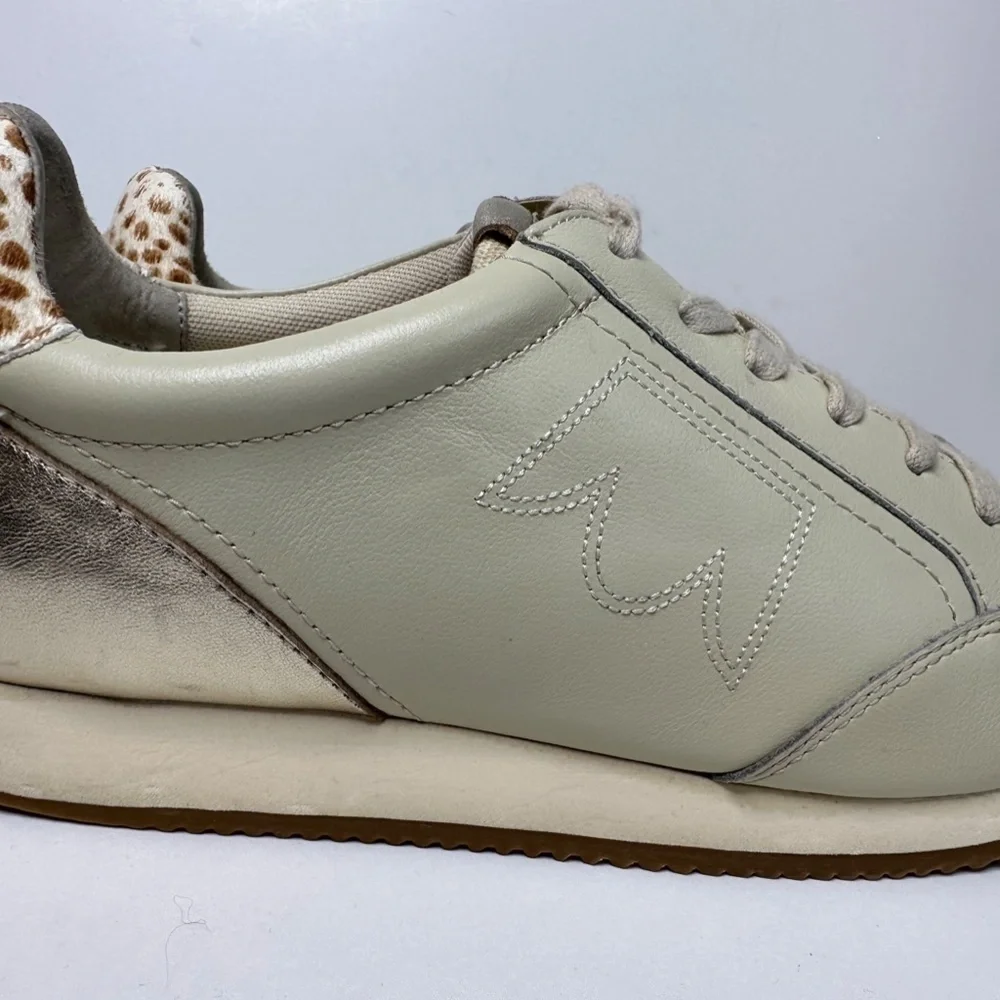 Birdies The Roadrunner Low Top Retro Lace Up Shoes in Dune Women's Size 11